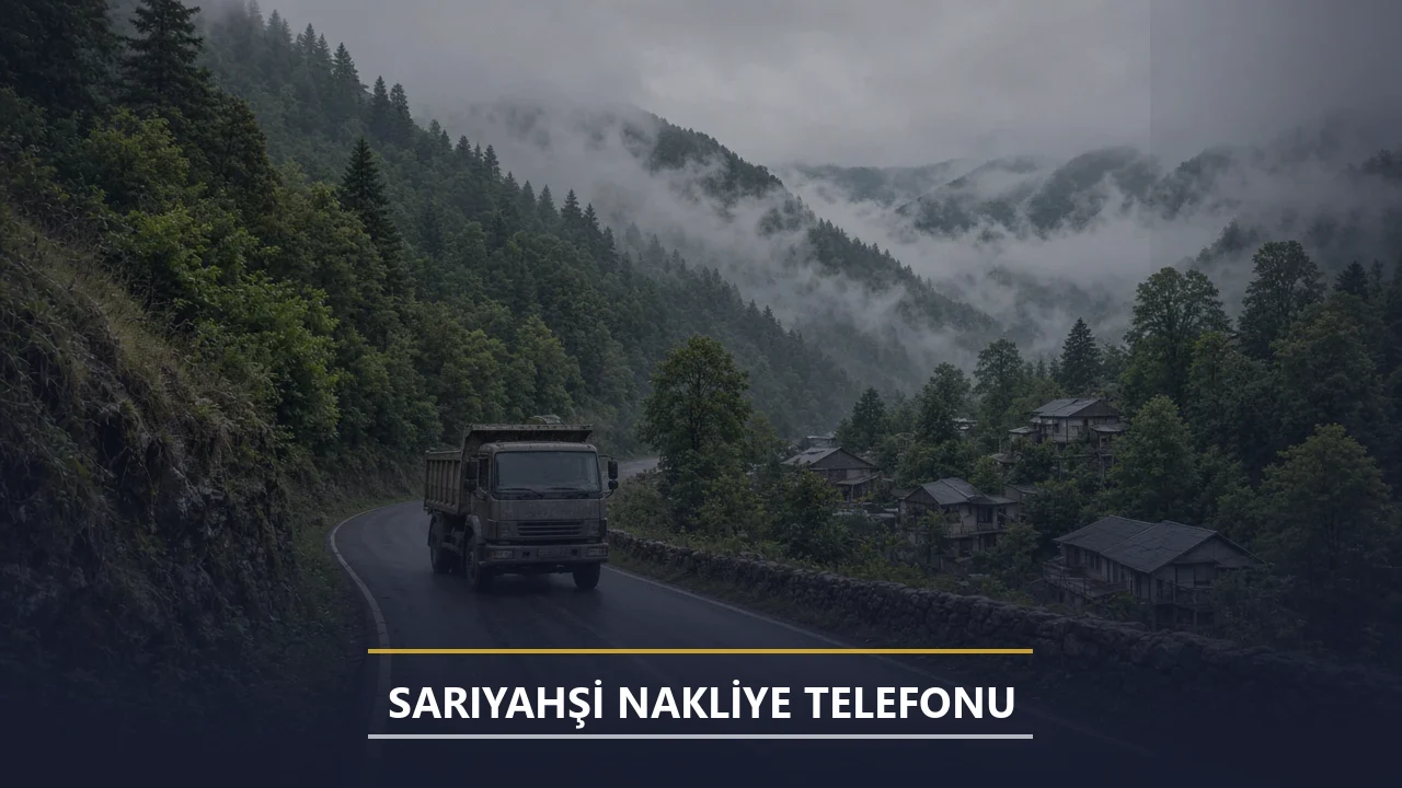 Sarıyahşi Nakliye Telefonu